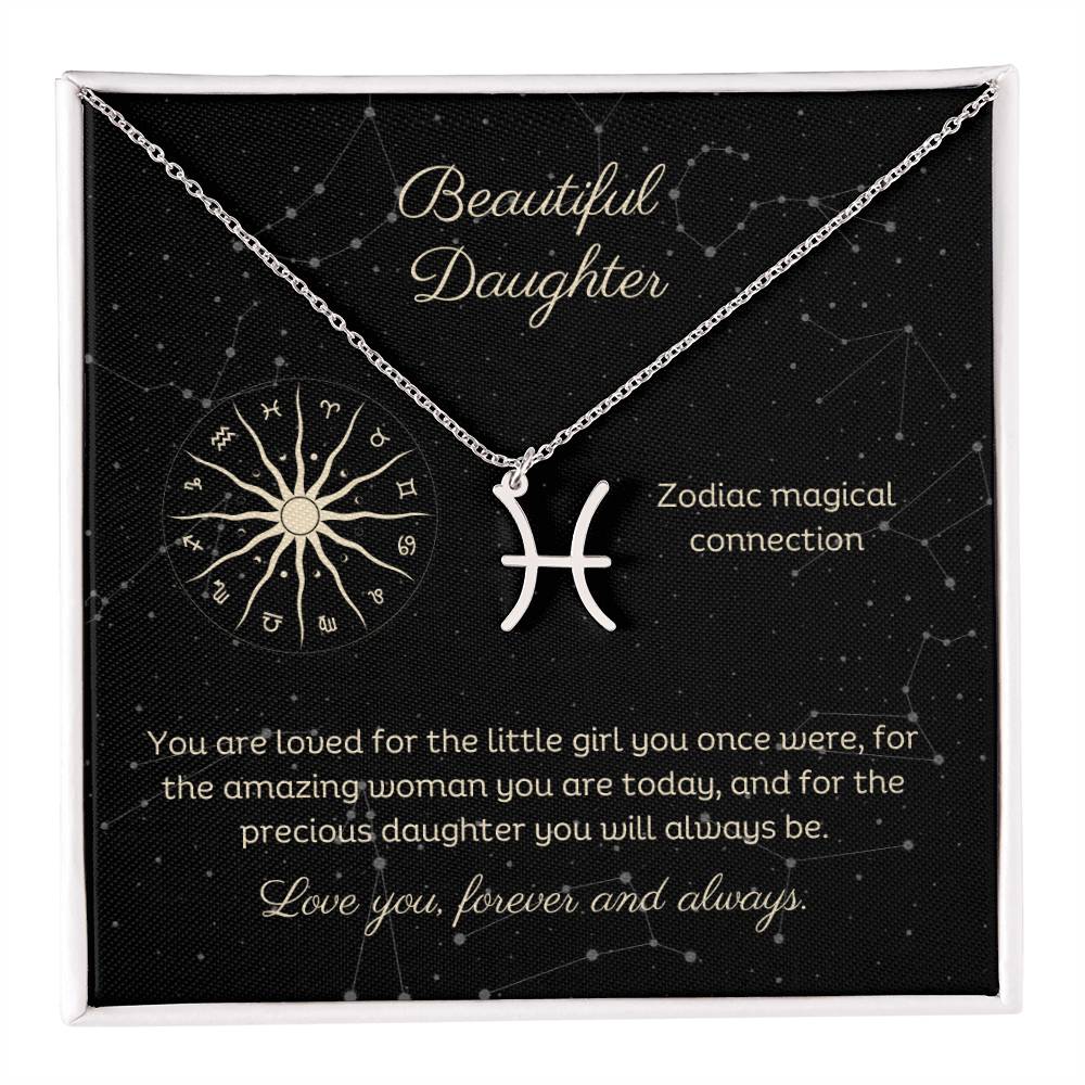 Astrological Sign Design Necklace