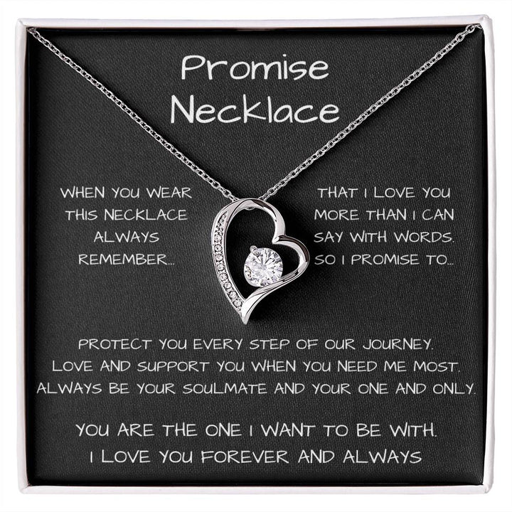 Promise Necklace Forever Love Necklace – Rattle Buzz
