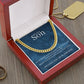 To Our Son Cuban Link Chain